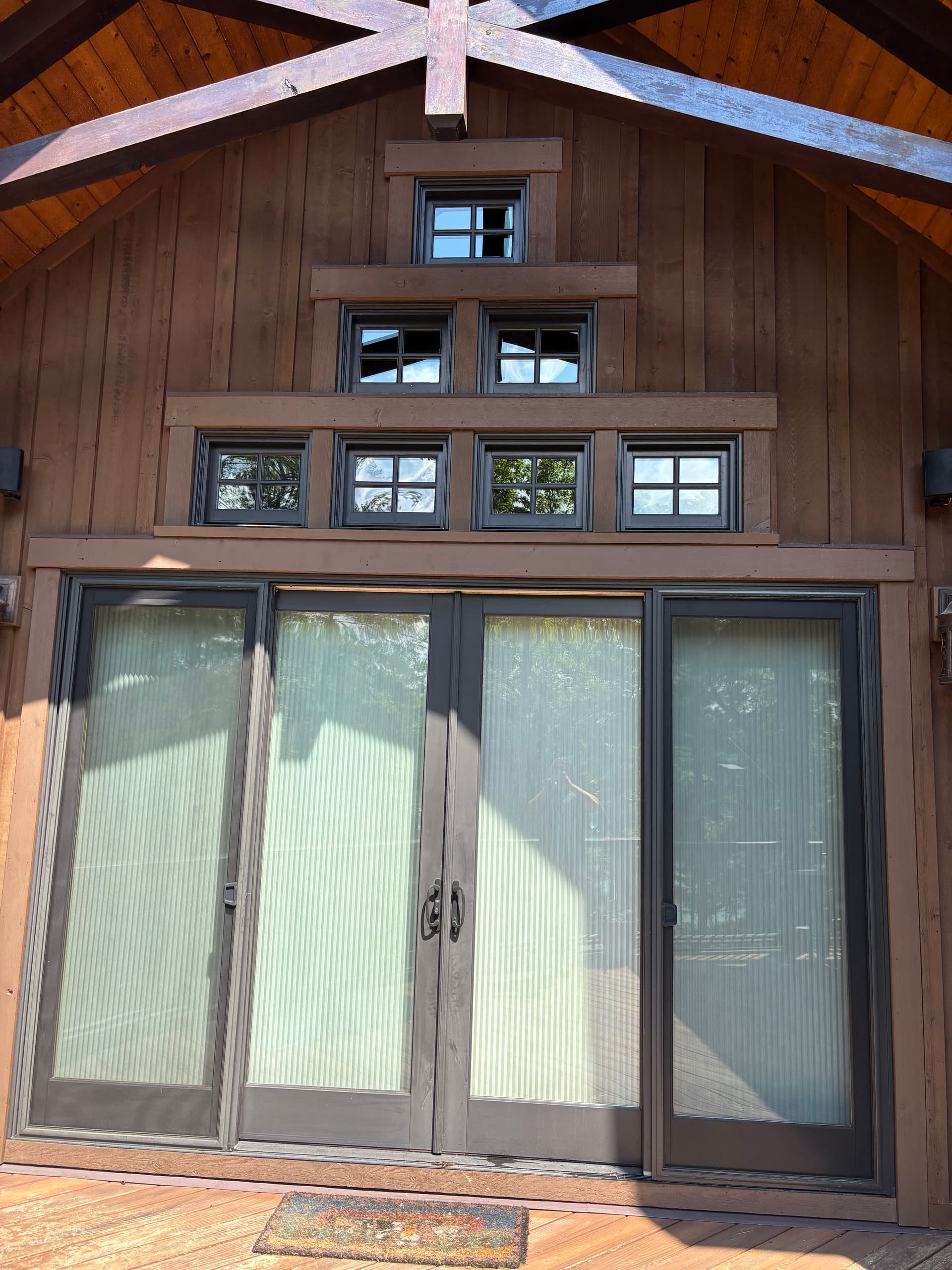 Gallery photos for Chemical Water Spot Removal on a Lake James Home: Image #4