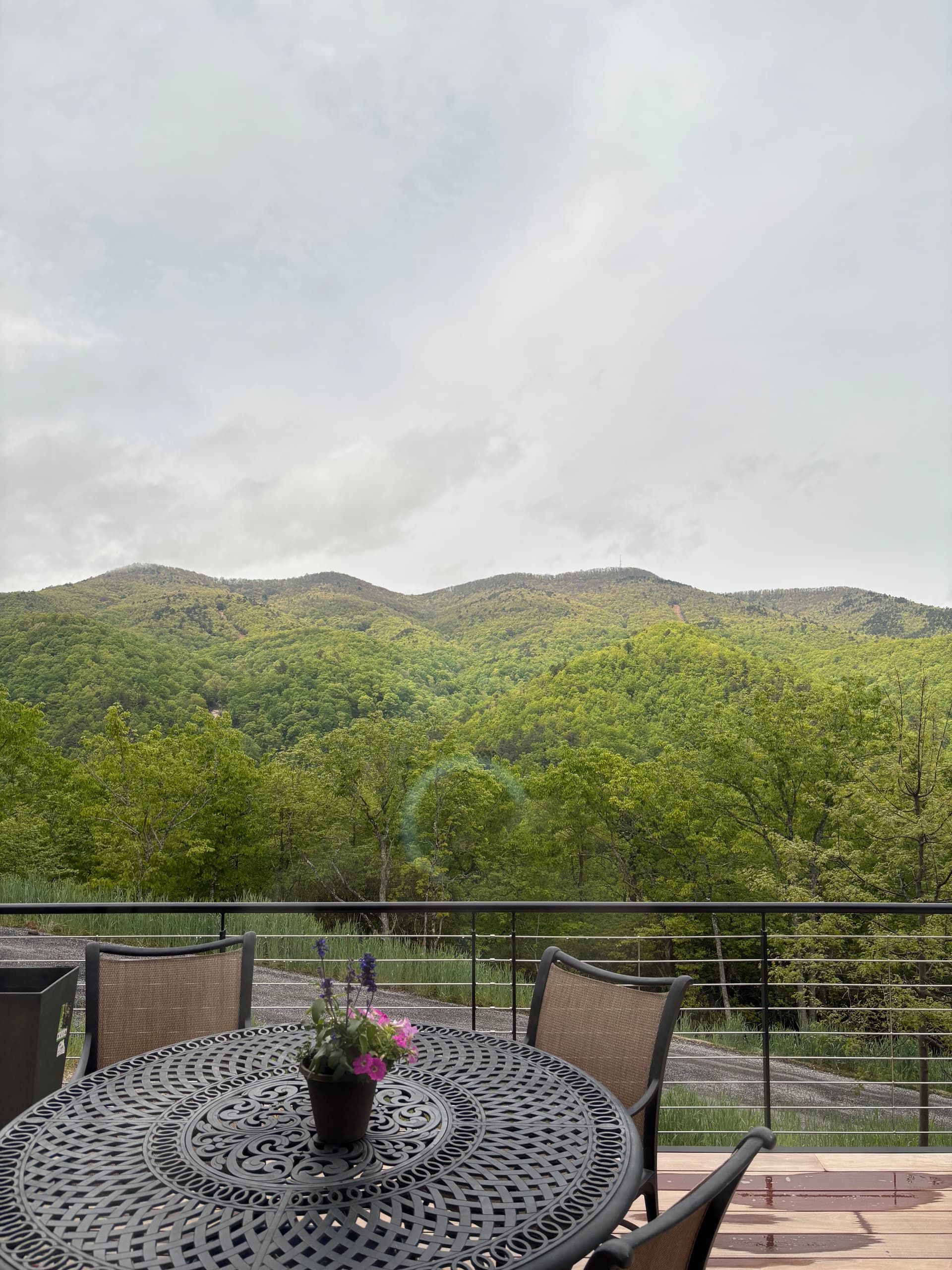 New Construction Window Cleaning on a Mountain Home with Incredible Views